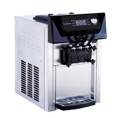 Machine à glaces à serveuse douce 20-28L/H Fabricante de glaces de restaurant Fabricante de glaces commerciales Fabricante de glaces Fabricante de glaces à prix d'usine 6 quart Capacité et langue d'exploitation anglaise