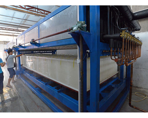 Good price Machine de fabrication de glace industrielle de 1000 kg pour les entreprises R404a/ R22 réfrigérant 1 tonne Bloc de glace sèche en ligne
