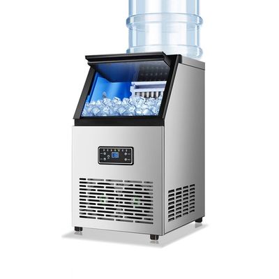 Good price Machine à glaçons en acier inoxydable de petite taille 60 kg par jour Fabricant de glaces commerciales pour la maison Hôtel Bloc de glace Performance en ligne