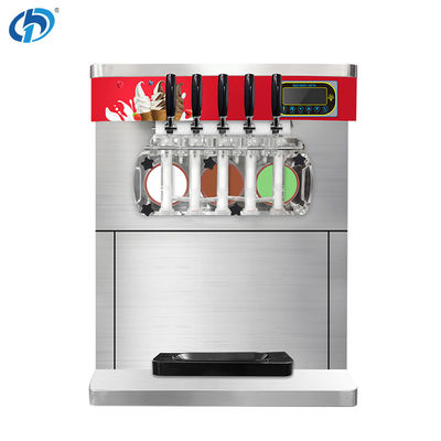 Good price Fabricant de crème glacée à 5 saveurs automatique pour le service doux de yaourt commercial Idéal pour les produits commerciaux Taille 635x630x745 mm en ligne