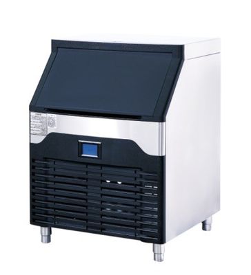 Good price Fabricant de cubes de glace en acier inoxydable 100 kg Sortie de glace/24 heures Parfait pour le restaurant ou la maison 670x670x910 mm en ligne