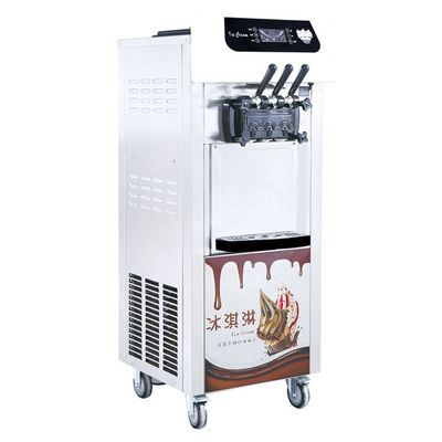 Good price 3 saveurs machine automatique à glaces à serveur doux machine à glaces commerciale pour entreprise en ligne