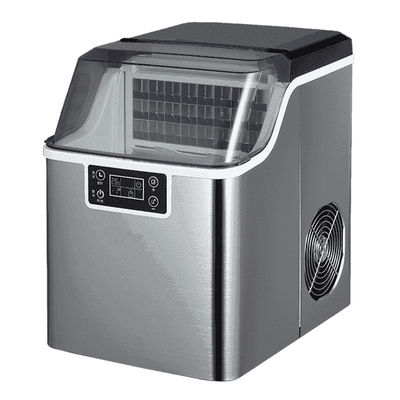 Good price Acier inoxydable 20 kg Mini Portable Bloc de glace de cube Fabrication automatique machines à glaçons de comptoir pour la consommation commerciale de boissons alimentaires à domicile en ligne