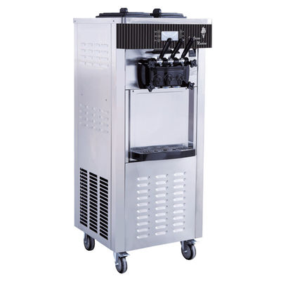Good price Automatique 3 saveurs machine à faire de la crème glacée commerciale 20-28 L/H Capacité 110-220V/50-60Hz Voltage pour le yaourt d'affaires en ligne