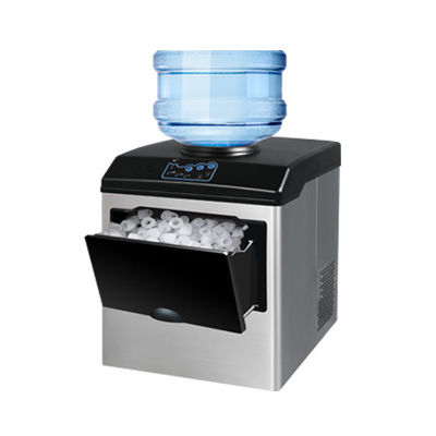 Good price 25 kg Capacité de fabrication de glace Automatique sur le comptoir Nugget Petite machine de fabrication de glace portable pour les entreprises à domicile en ligne