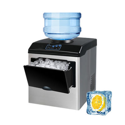 Good price 25 kg machine automatique de fabrication de glace à pépites de comptoir pour les entreprises commerciales bureau à domicile sans application contrôlée et 150W de puissance en ligne