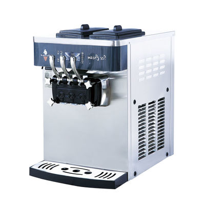 Good price 3 saveurs machine automatique de crème glacée avec alimentation électrique et système de réfrigération en ligne