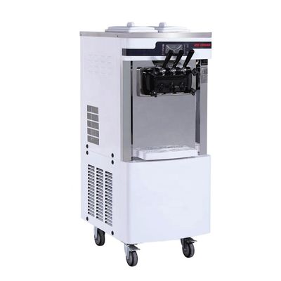 Good price Vente en plein air Automatique Commercial en acier inoxydable machine à glaces à trois saveurs en ligne