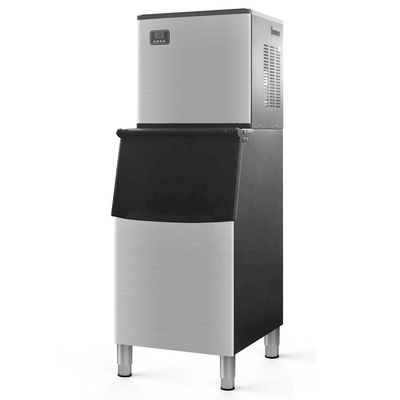 Good price 350kg/24h acier inoxydable machine automatique de fabrication de glaçons commerciaux pour les entreprises en ligne